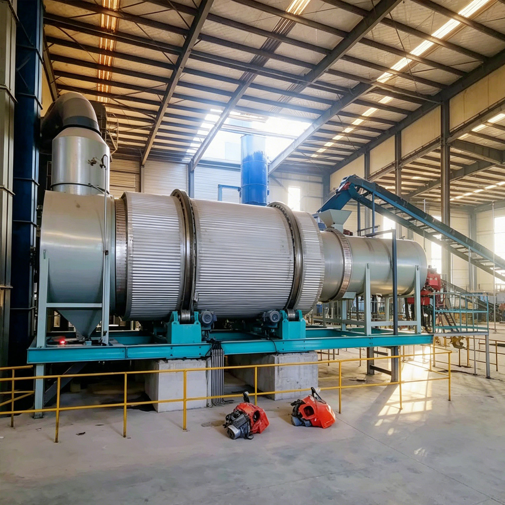 sand drying machine