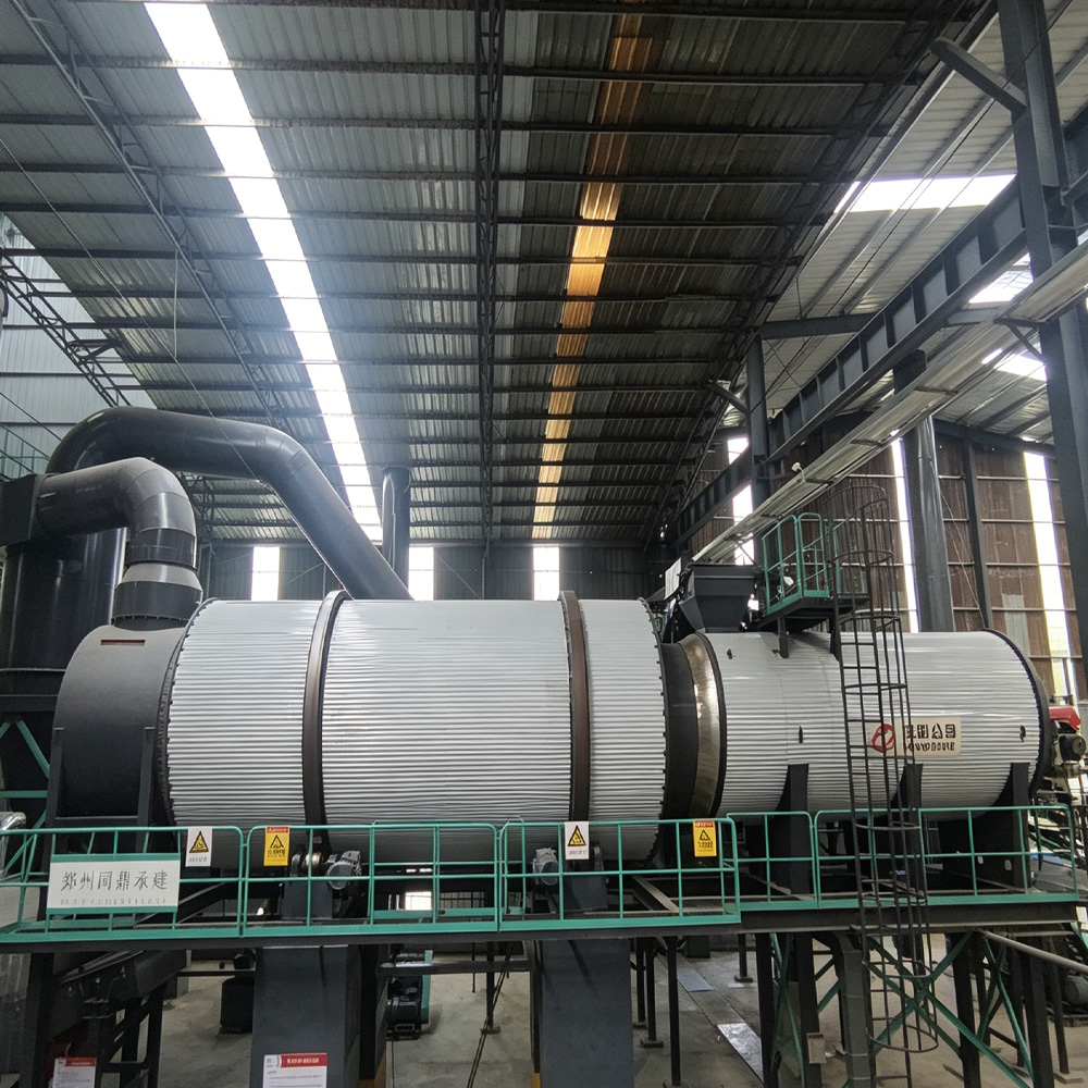 Triple Cylinder Rotary Dryer